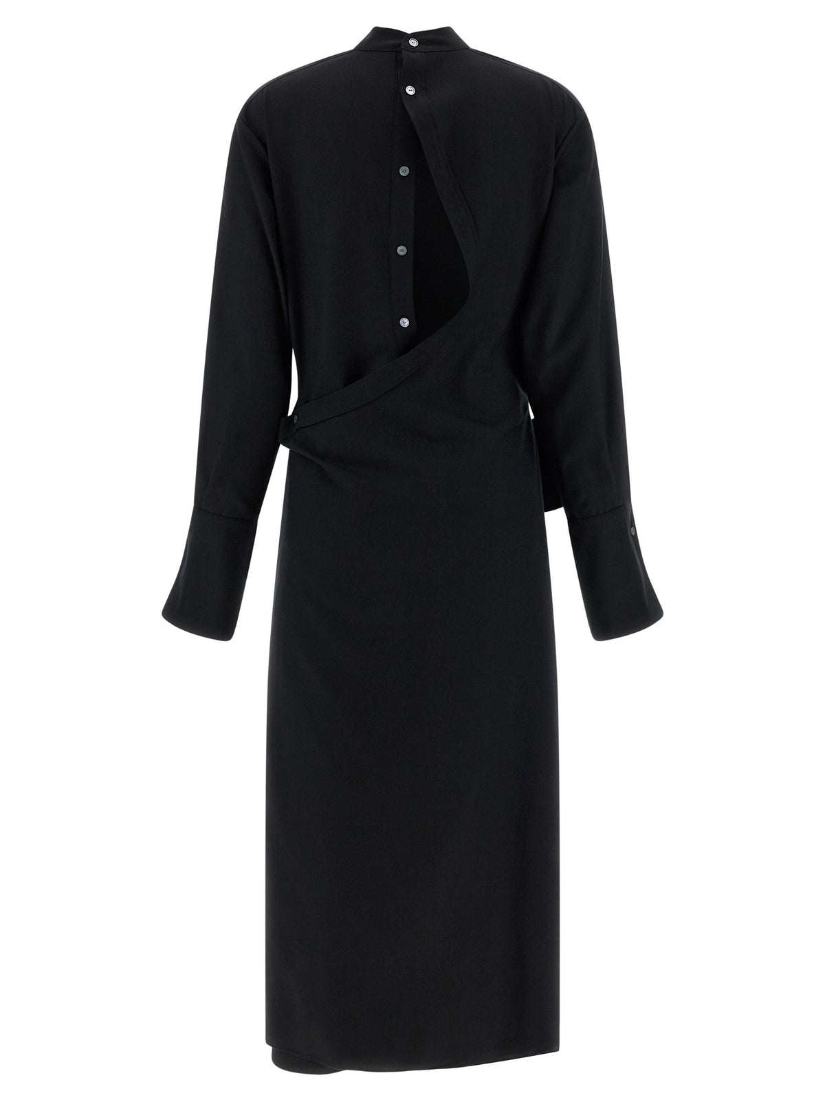 The Row Thalassa Dress Black, view 2