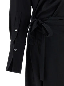 The Row Thalassa Dress Black