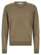 The Row Thamm Top Sweater Green