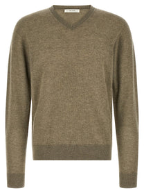 The Row Thamm Top Sweater Green