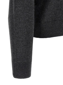 The Row Thamm Top Sweater Grey