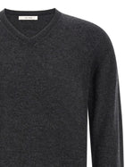 The Row Thamm Top Sweater Grey, view 3