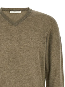 The Row Thamm Top Sweater Green