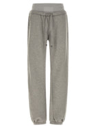 The Attico American Fleece Joggers Grey