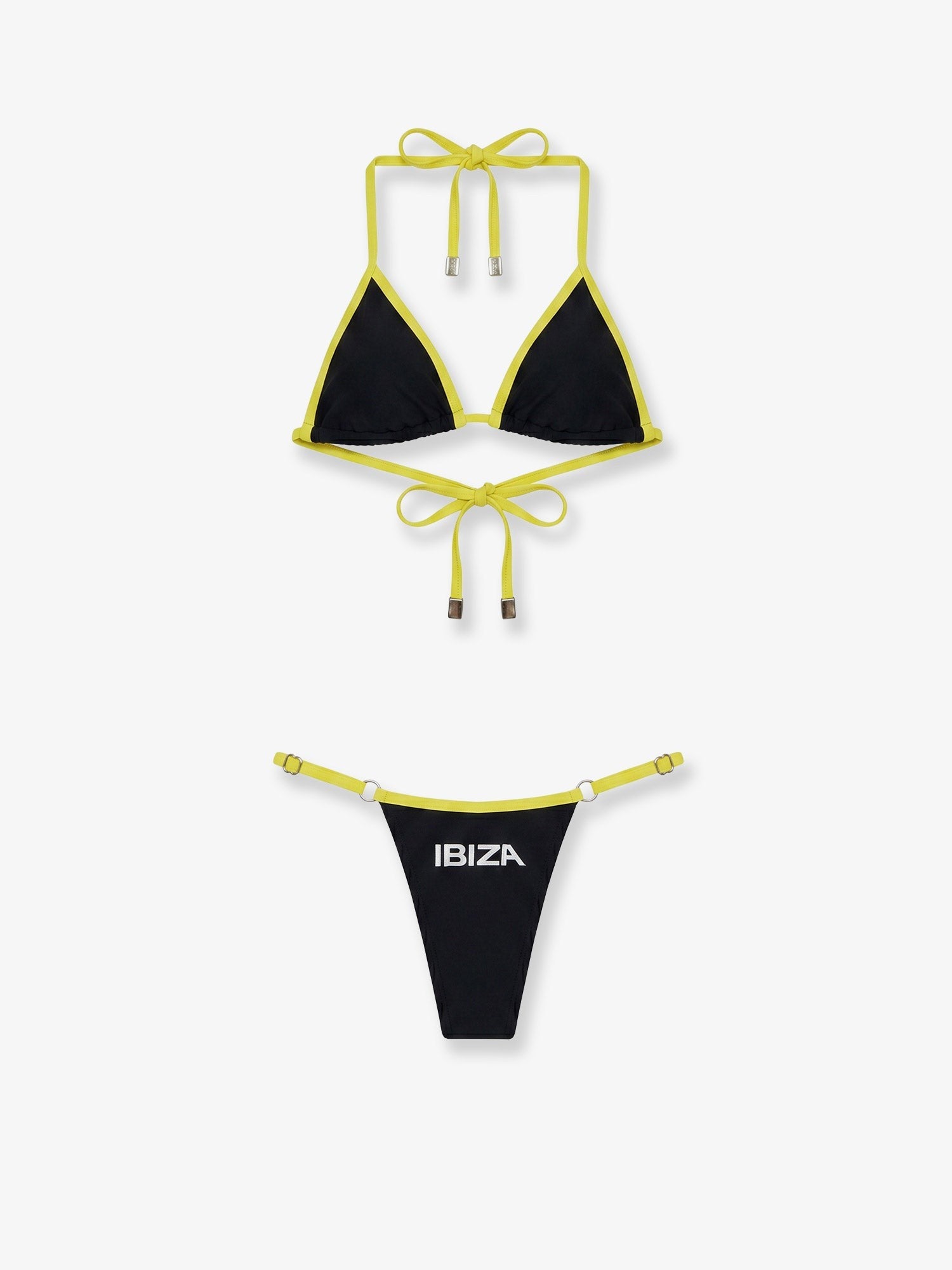 The Attico Women's The Attico Il Primo Bagno Lycra Bikini Black