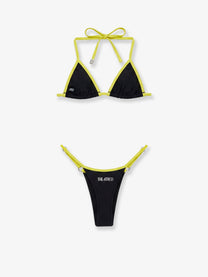 The Attico Women's The Attico Il Primo Bagno Lycra Bikini Black