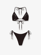 The Attico Women's The Attico Il Primo Bagno Lycra Bikini Brown