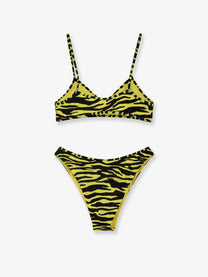 The Attico Women's The Attico Il Primo Bagno Lycra Swimsuit Black