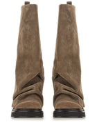 The Attico Women's Combat Boot Robin Brown, view 4