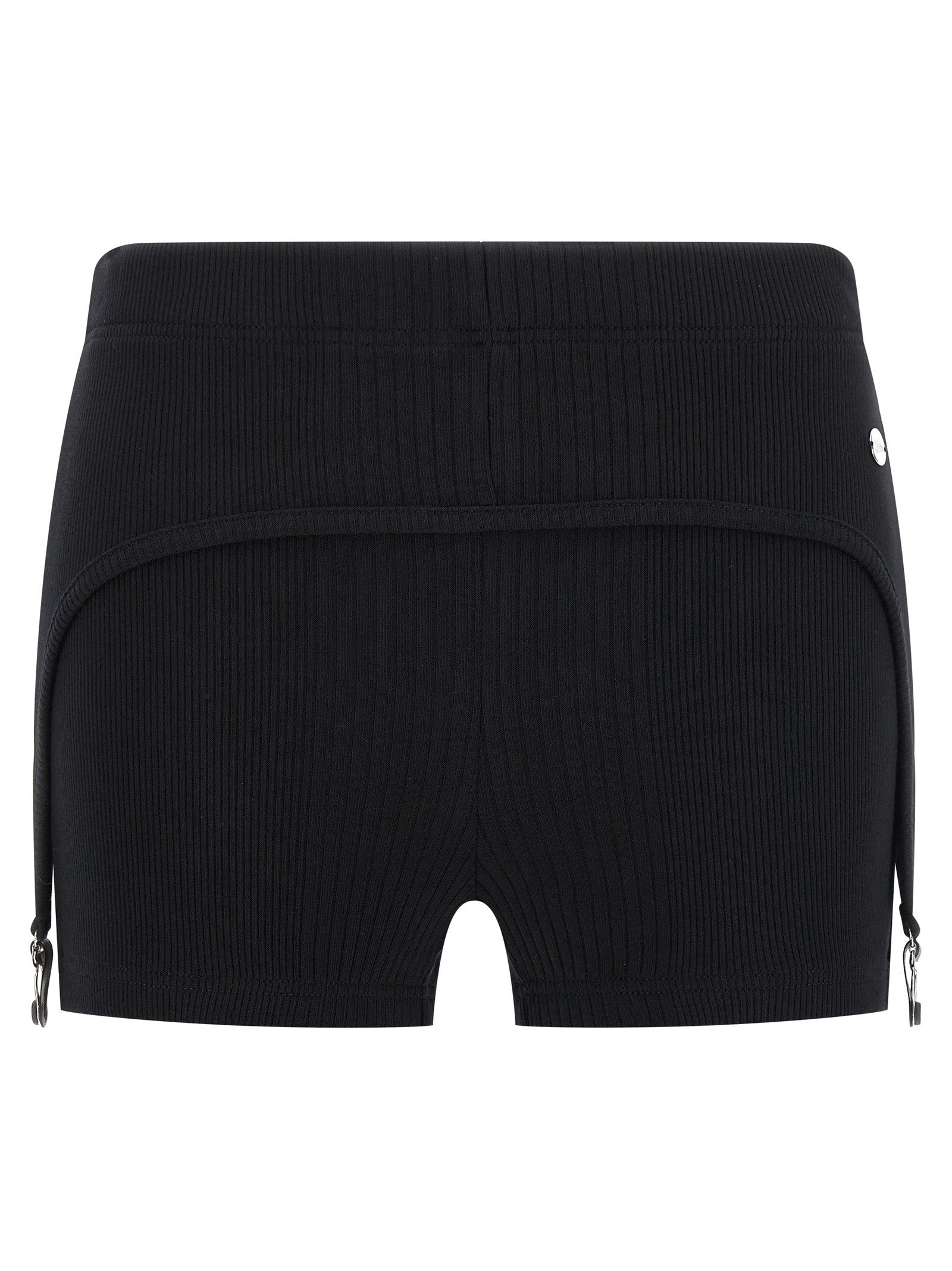 Jean Paul Gaultier The Black Garter Shorts Black
