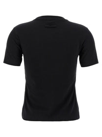 Jean Paul Gaultier The Black Jpg Baby Tee Shirt Black