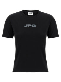 Jean Paul Gaultier The Black Jpg Baby Tee Shirt Black