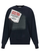 Jean Paul Gaultier The Blue Gaultier Label Sweatshirt Blue