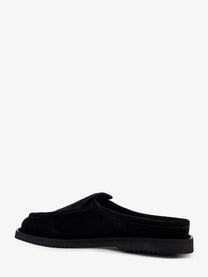 Reference Men's The Canoa Resort Suede Sabot Black Reference