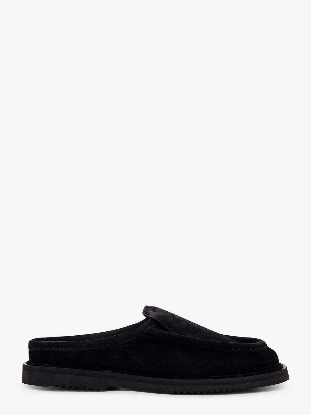 Reference Men's The Canoa Resort Suede Sabot Black