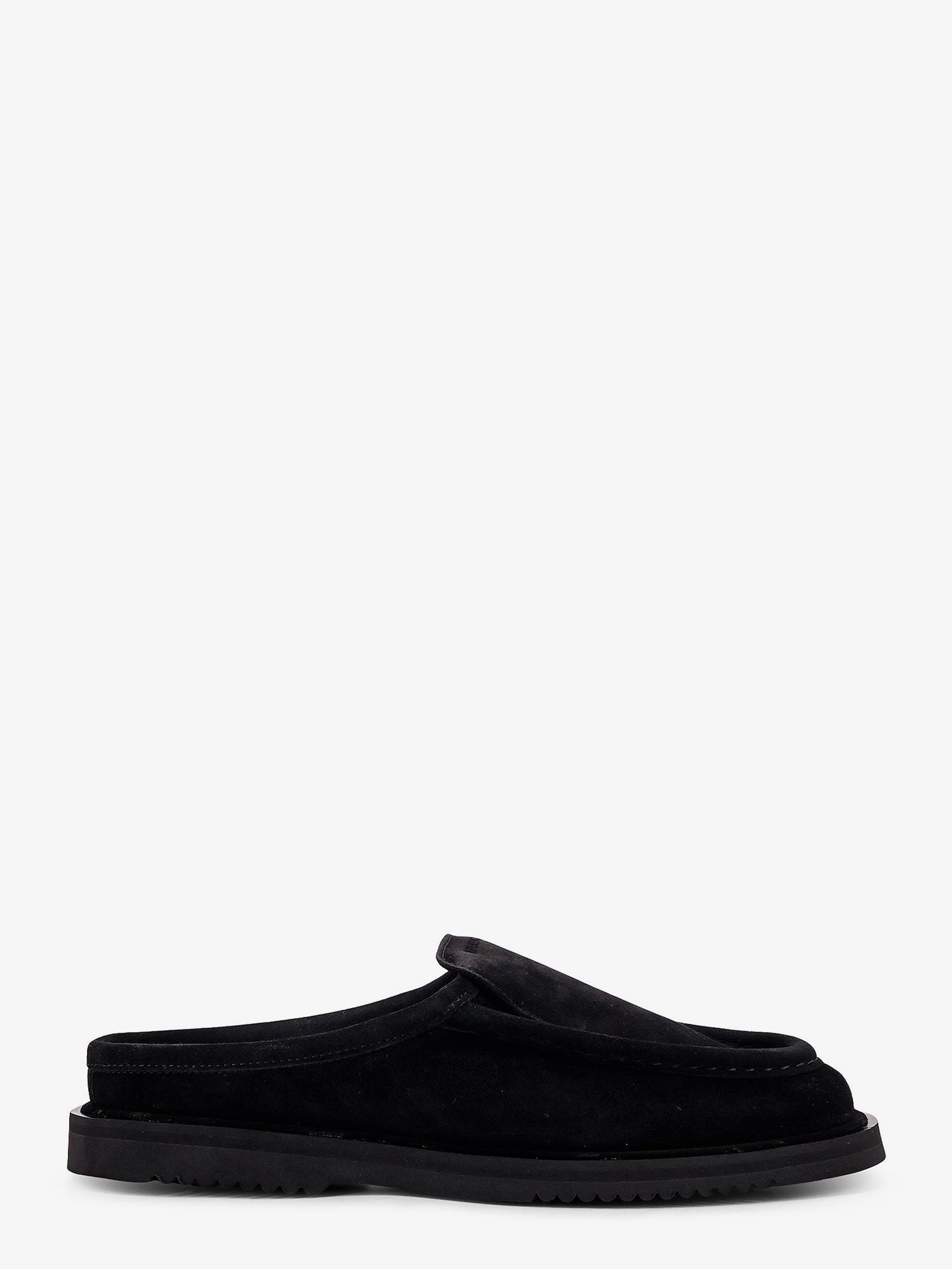 Reference Men's The Canoa Resort Suede Sabot Black
