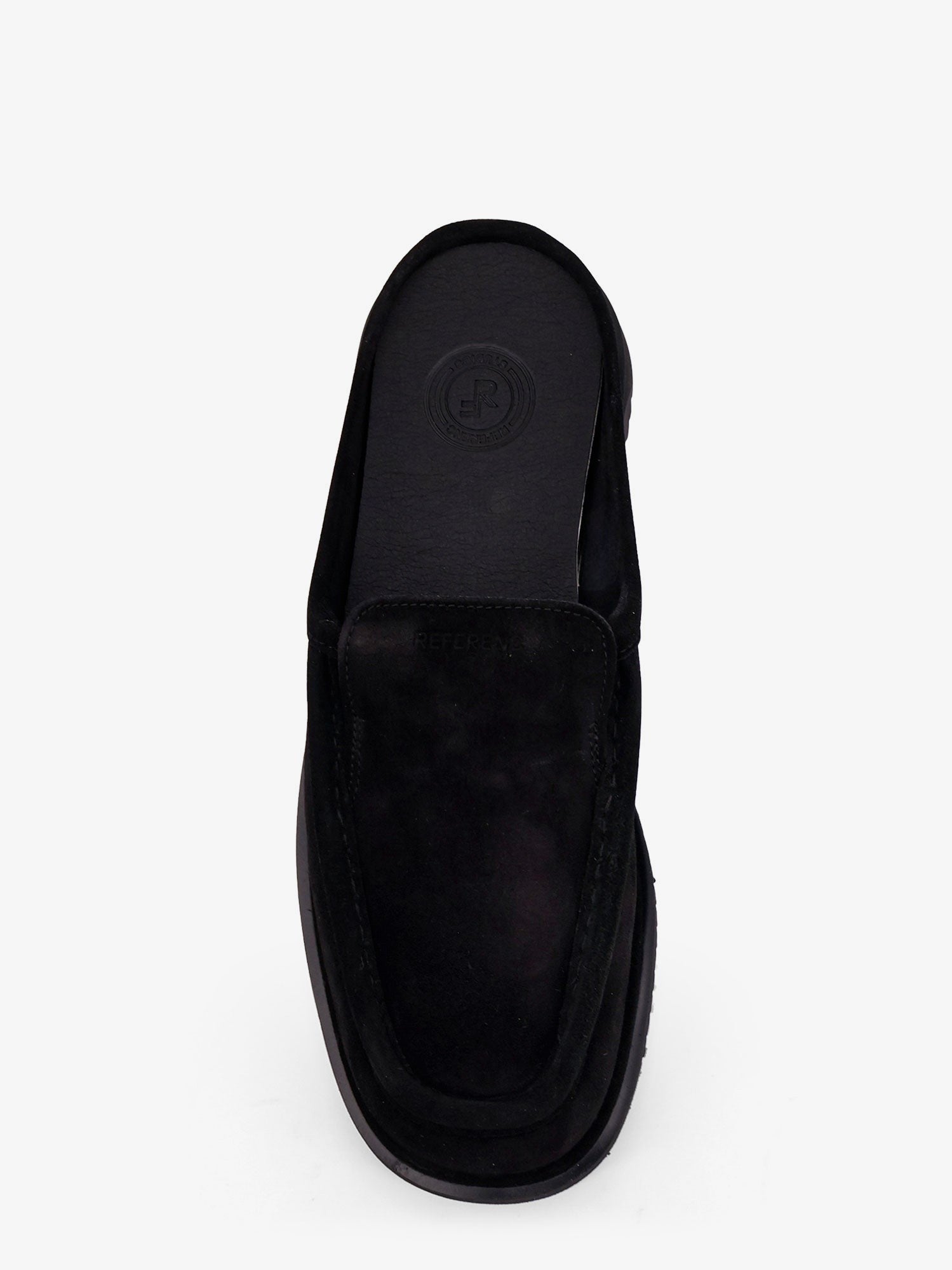 Reference Men's The Canoa Resort Suede Sabot Black