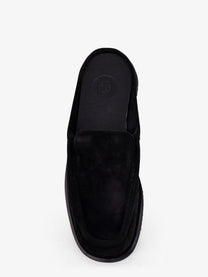 Reference Men's The Canoa Resort Suede Sabot Black