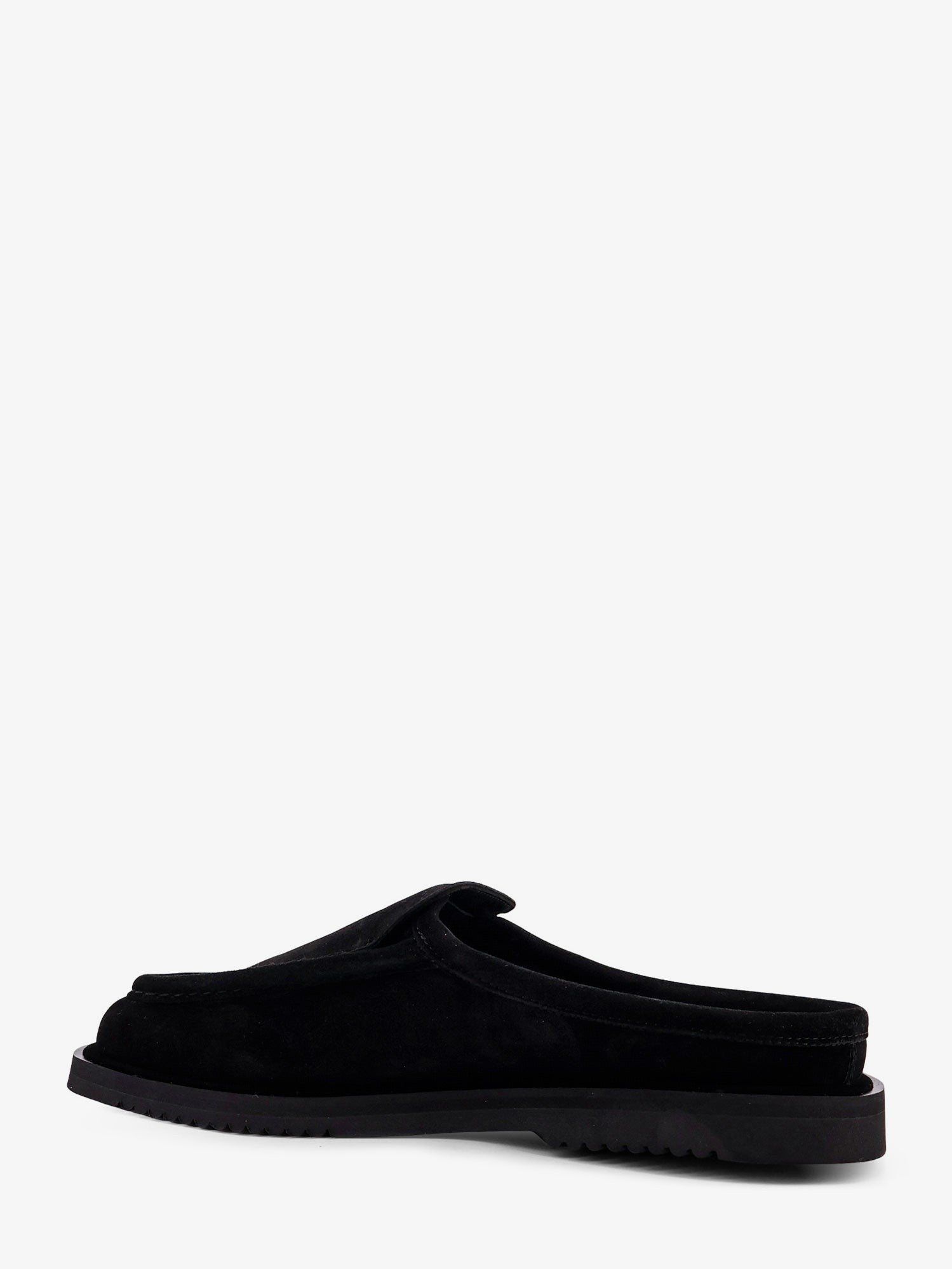 Reference Men's The Canoa Resort Suede Sabot Black