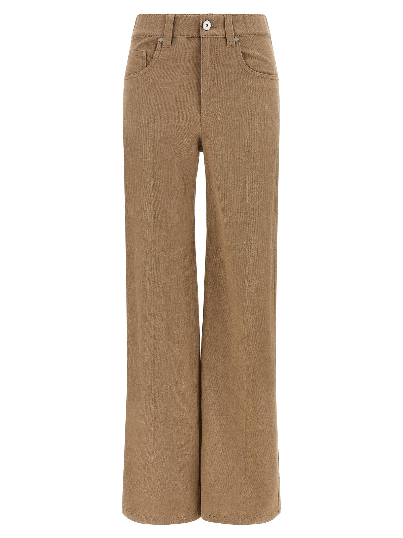 Brunello Cucinelli The Contemporary Pull on Jeans Beige