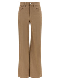 Brunello Cucinelli The Contemporary Pull on Jeans Beige