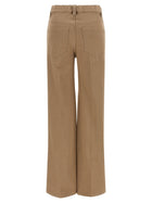 Brunello Cucinelli The Contemporary Pull on Jeans Beige, view 2