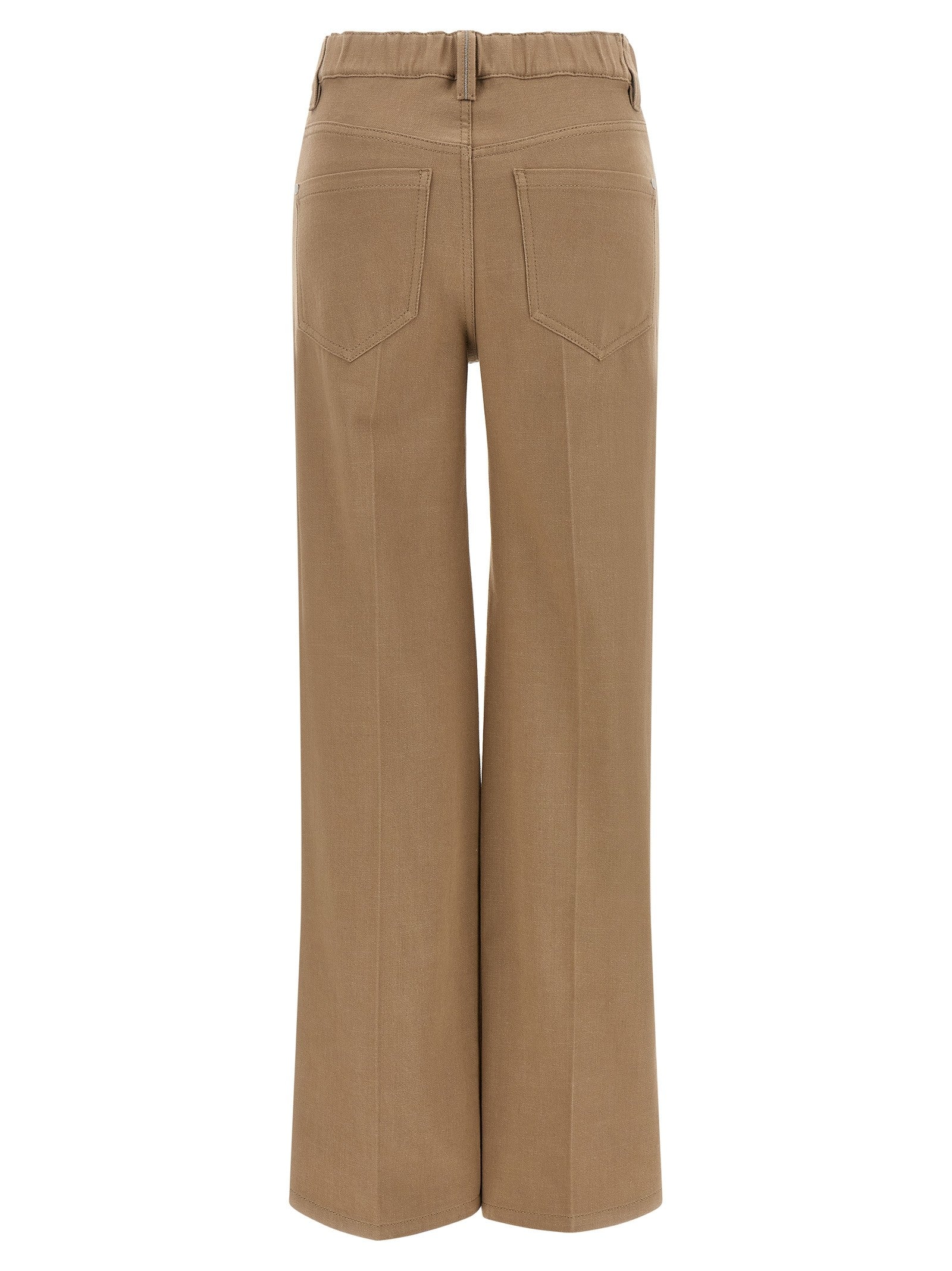 Brunello Cucinelli The Contemporary Pull on Jeans Beige