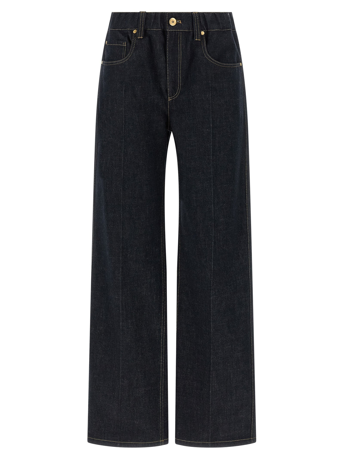 Brunello Cucinelli The Contemporary Pull on Jeans Blue