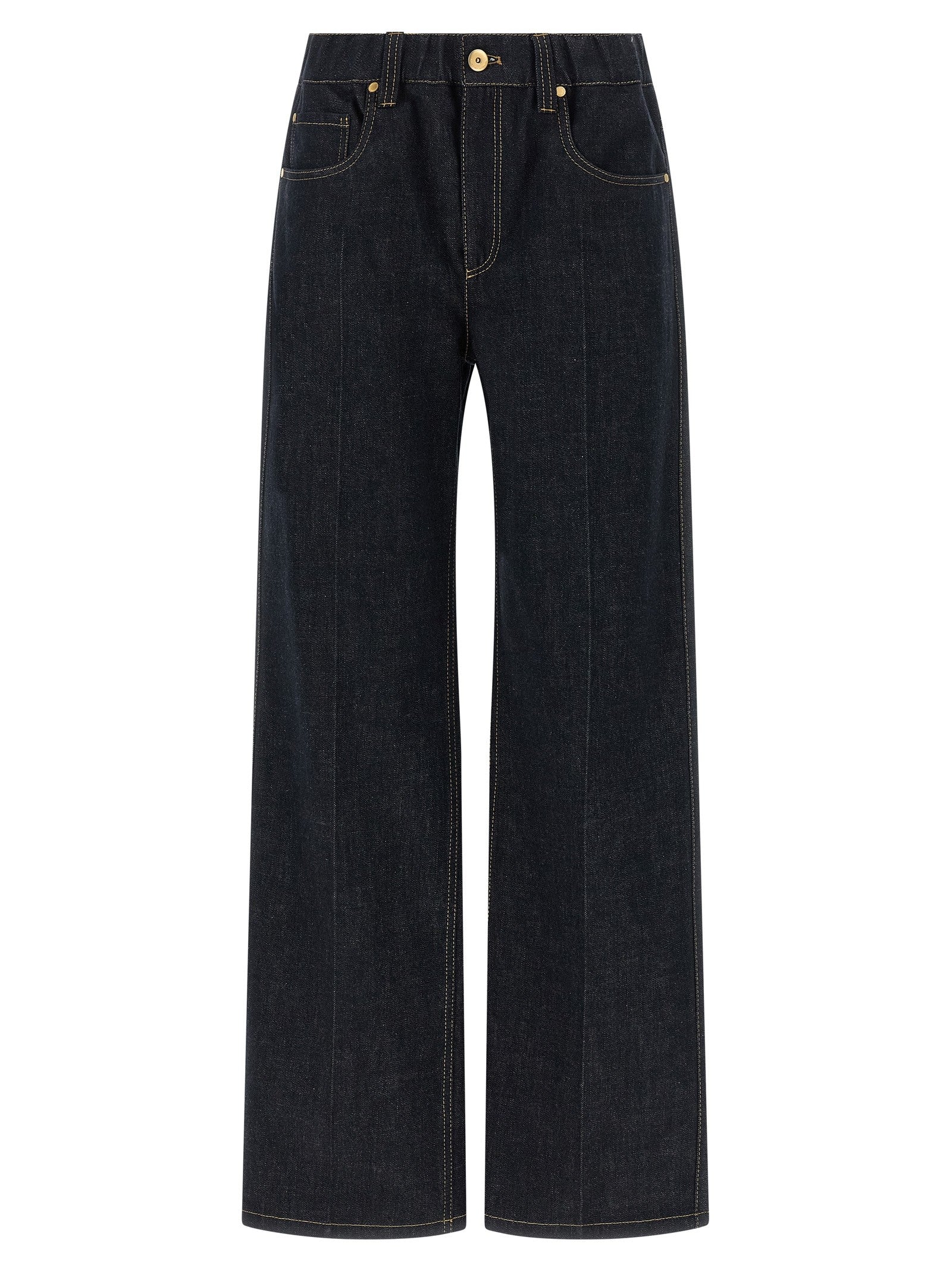 Brunello Cucinelli The Contemporary Pull on Jeans Blue