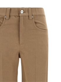 Brunello Cucinelli The Contemporary Pull on Jeans Beige