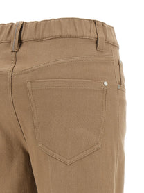 Brunello Cucinelli The Contemporary Pull on Jeans Beige