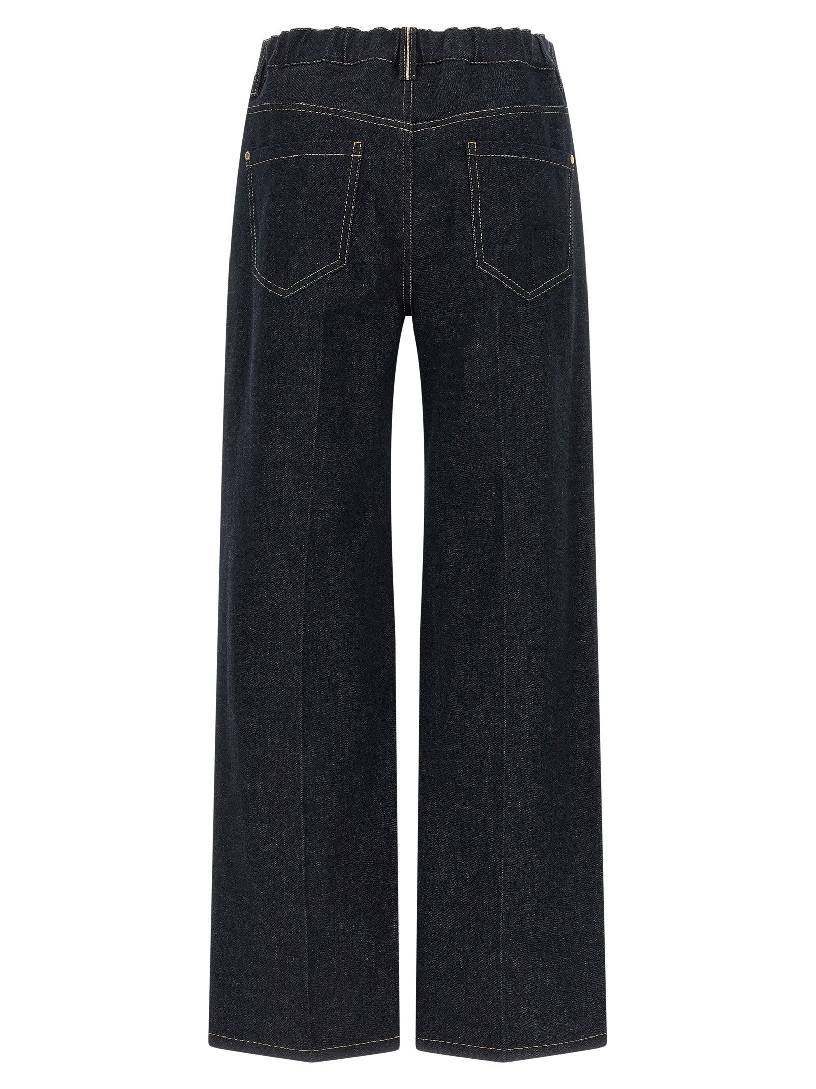 Brunello Cucinelli The Contemporary Pull on Jeans Blue