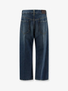 Brunello Cucinelli Women's The Contemporary Square Jeans Blue, view 2