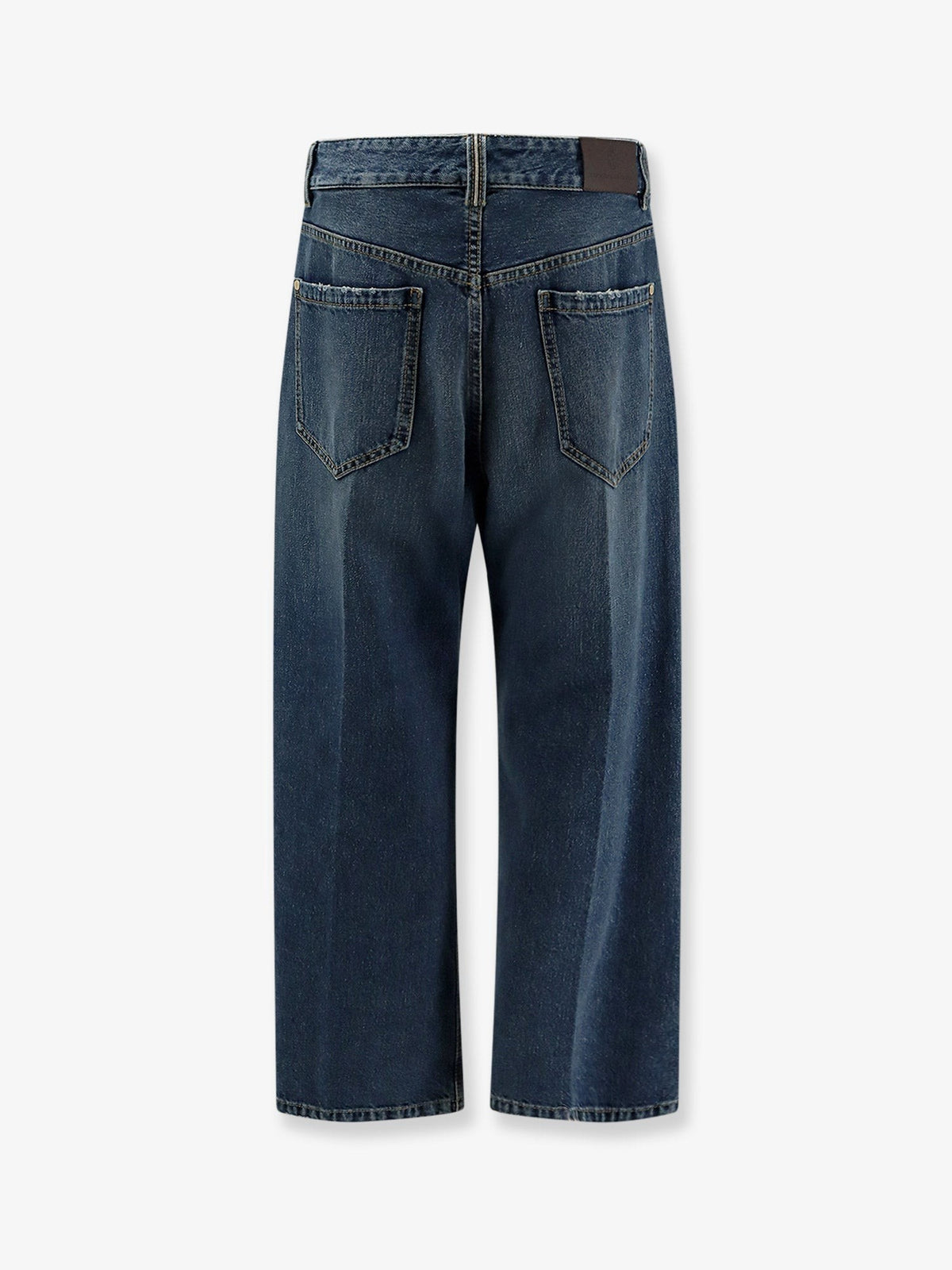 Brunello Cucinelli Women's The Contemporary Square Jeans Blue, view 2