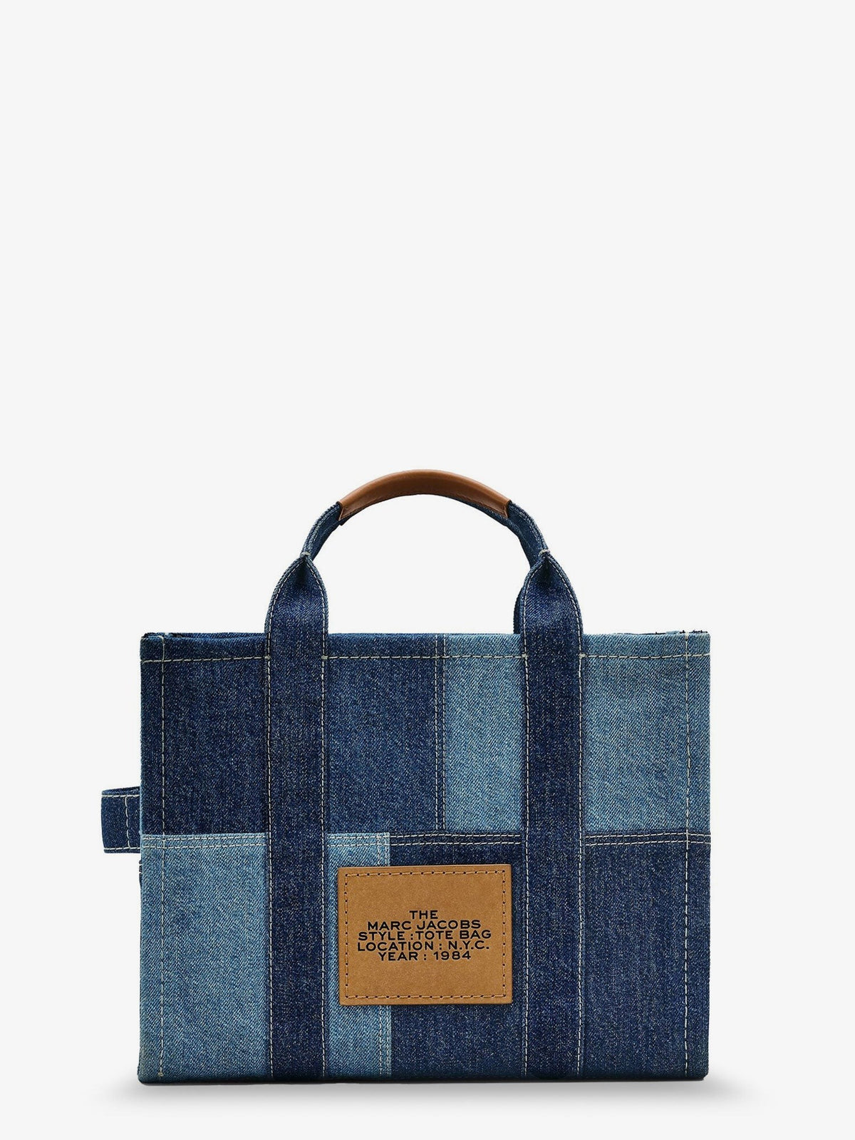 Marc Jacobs Women's The Denim Medium Handbag Blue, view 2