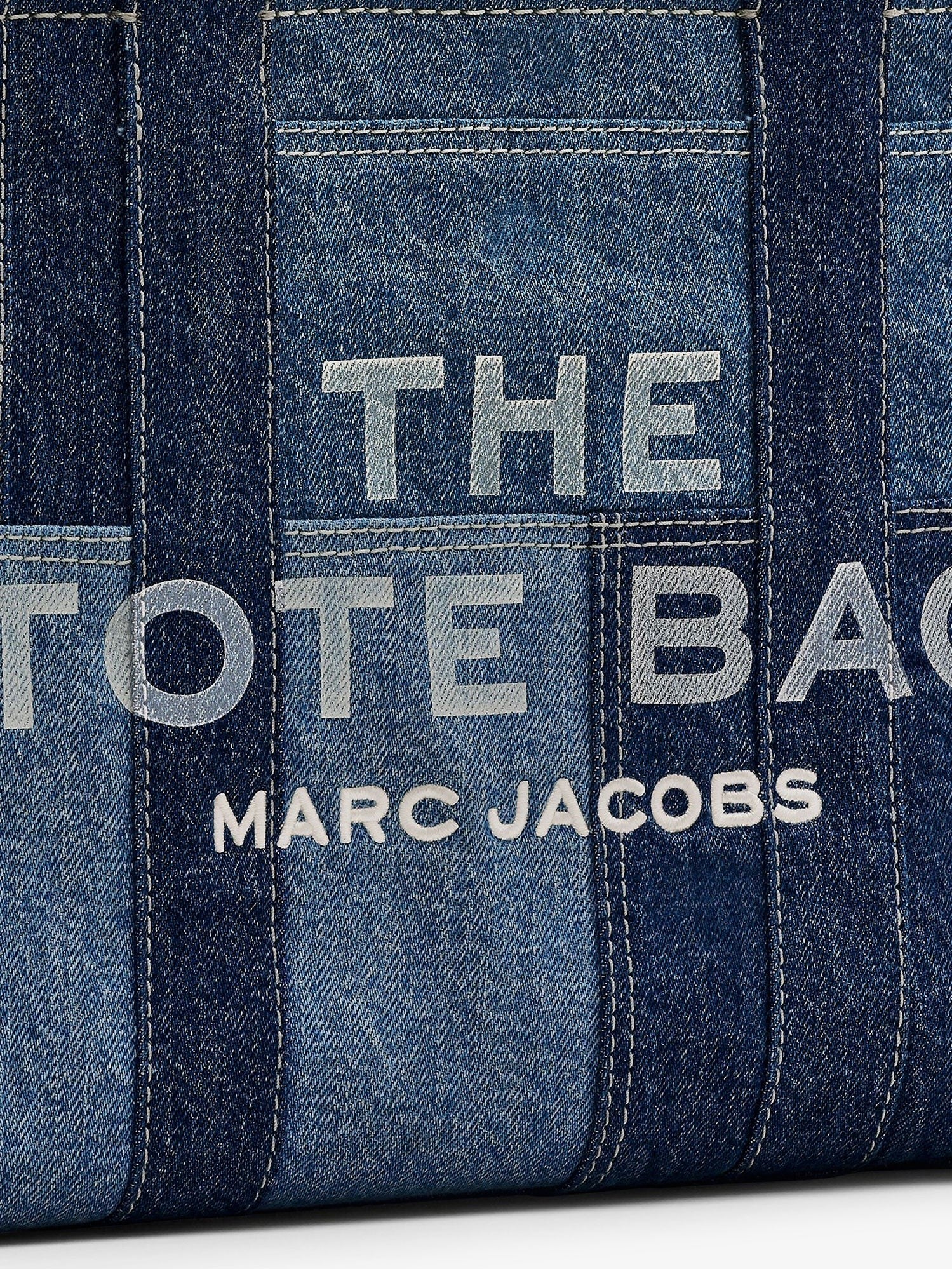 Marc Jacobs Women's The Denim Medium Handbag Blue