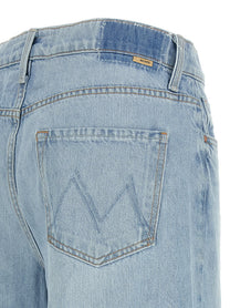 Mother The Ditcher Roller Skimp Jeans Blue