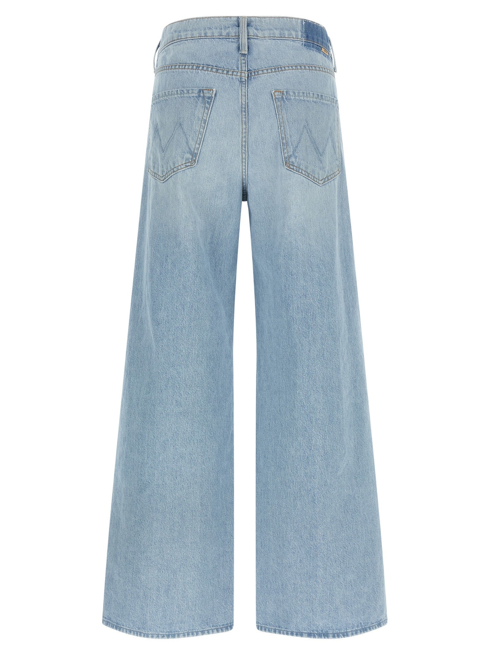 Mother The Ditcher Roller Skimp Jeans Blue