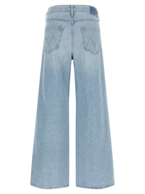 Mother The Ditcher Roller Skimp Jeans Blue