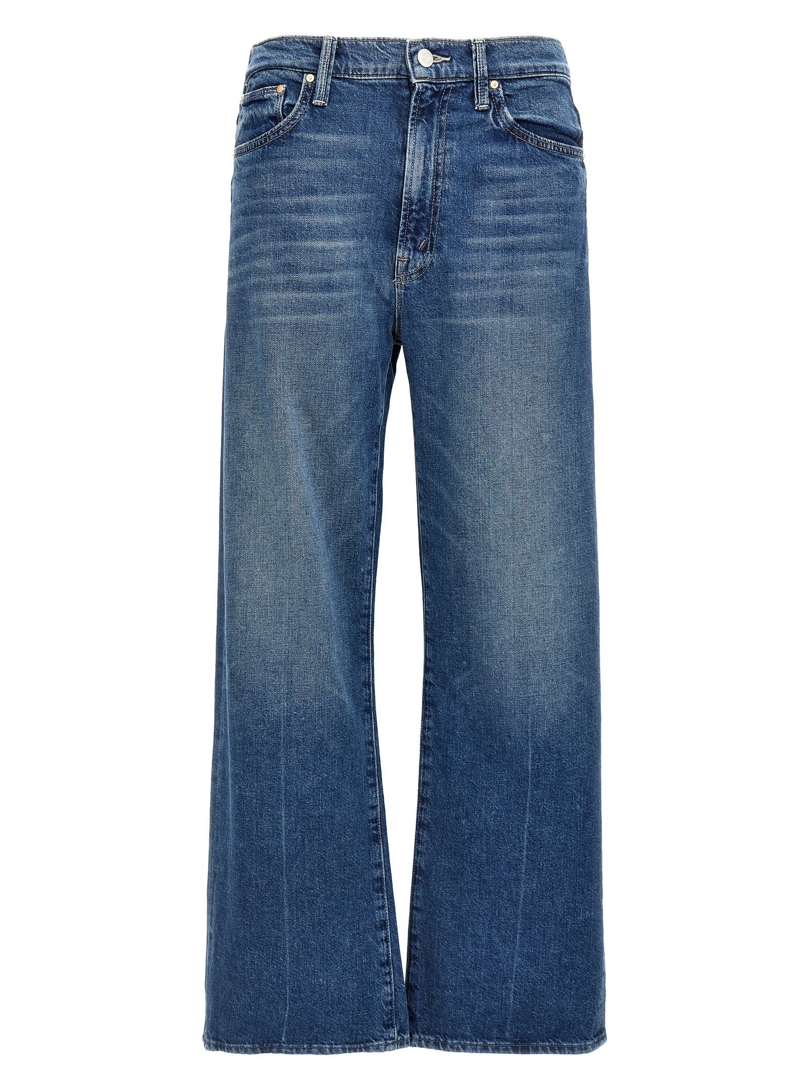 MOTHER The Dodger Ankle Jeans Blue