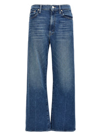 MOTHER The Dodger Ankle Jeans Blue