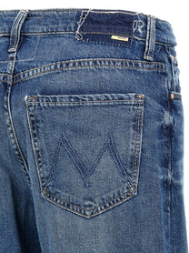 MOTHER The Dodger Ankle Jeans Blue