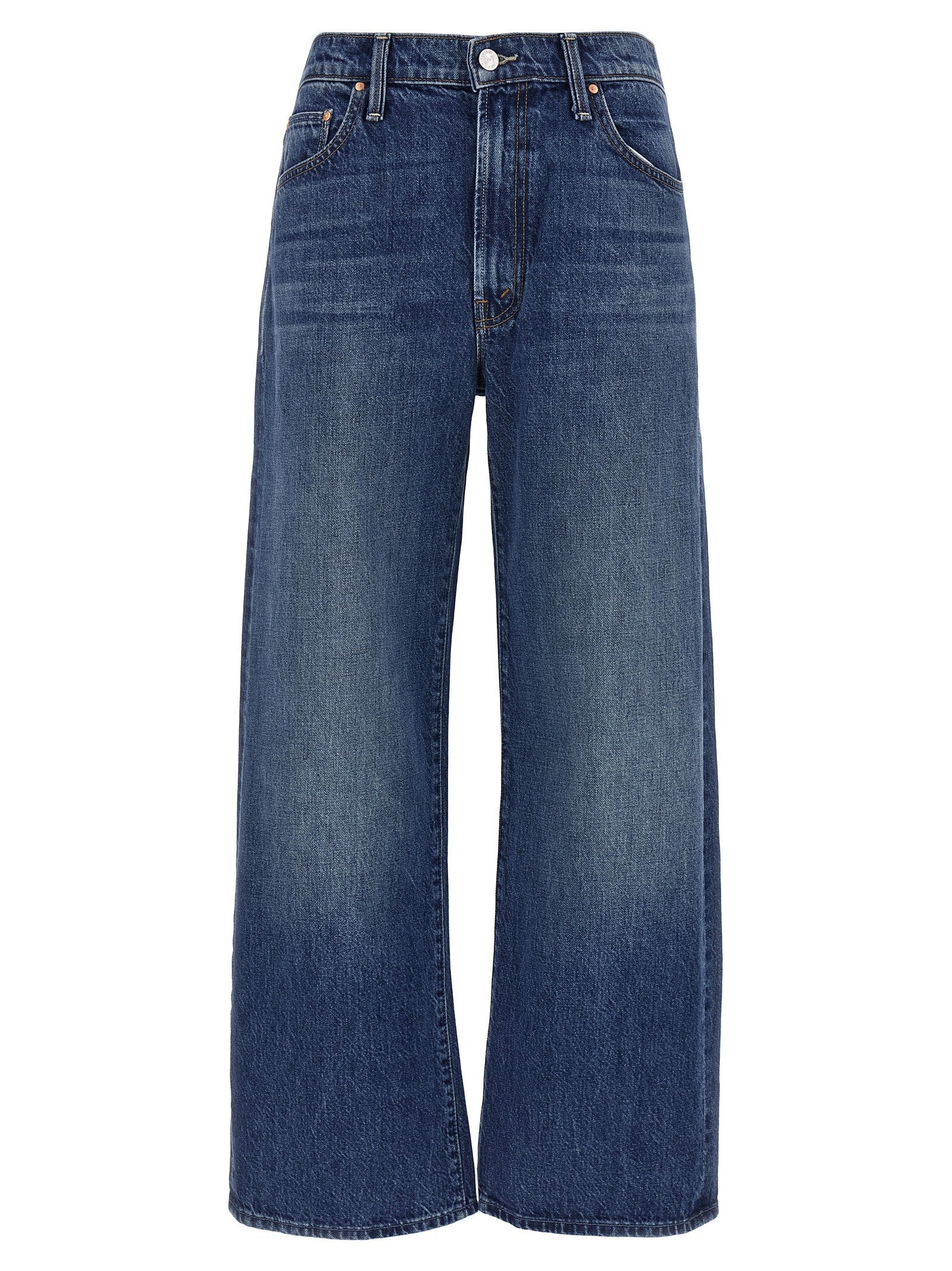 MOTHER The Dodger Ankle Jeans Blue