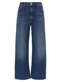 MOTHER The Dodger Ankle Jeans Blue