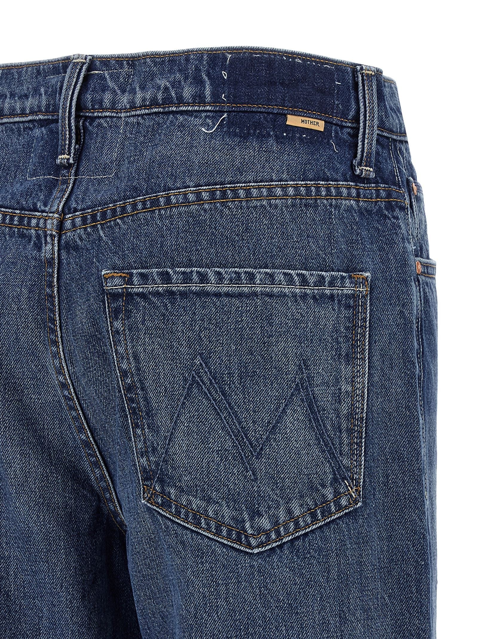 MOTHER The Dodger Ankle Jeans Blue