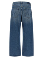 MOTHER The Dodger Flood Jeans Blue, view 2