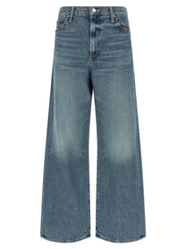 Mother The Dodger Flood Jeans Blue