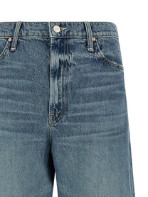 Mother The Dodger Flood Jeans Blue