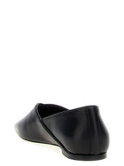 Toteme The Everyday Ballet Flats Black, view 3