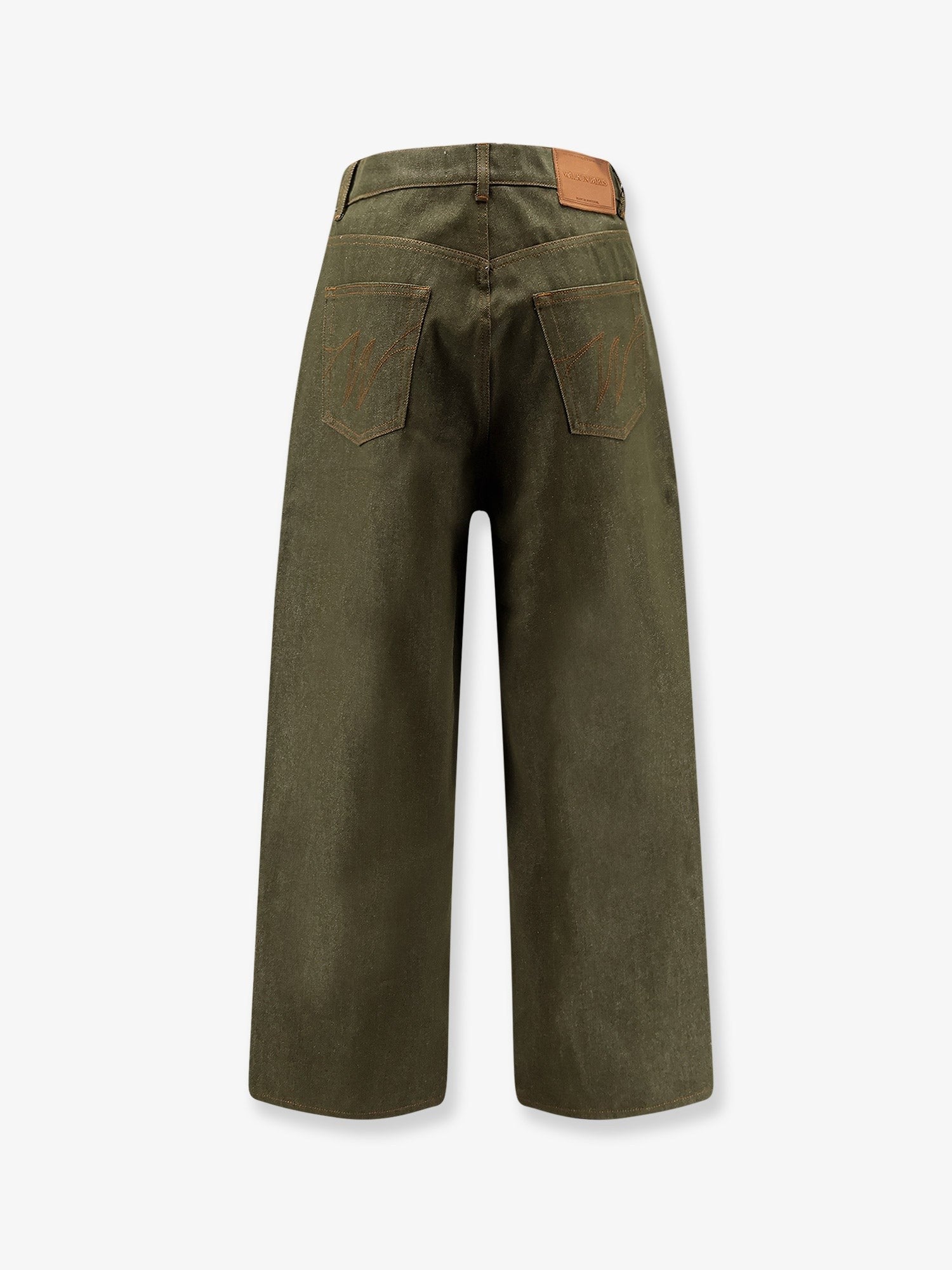 Walk In Paris Men's The Gardeners Denim Trousers Green